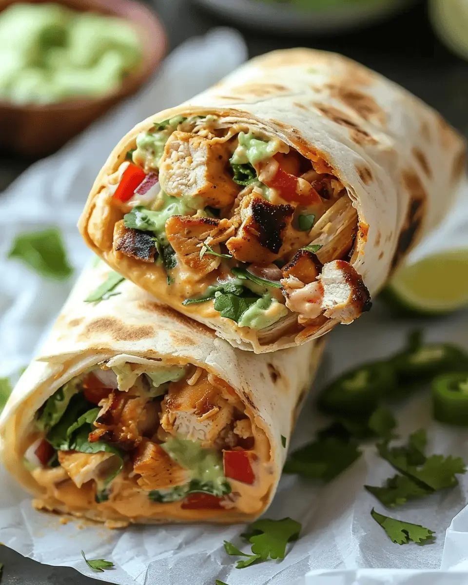 Chipotle Ranch Grilled Chicken Burrito: A Juicy Homemade Delight