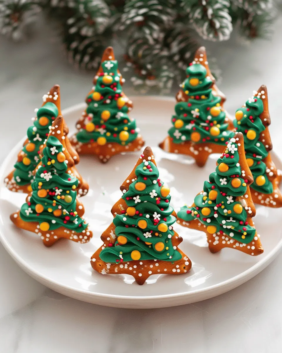 Easy Pretzel and Candy Melt Christmas Trees: Fun for All Ages