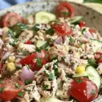 Quick Mediterranean Tuna Salad with No Mayo