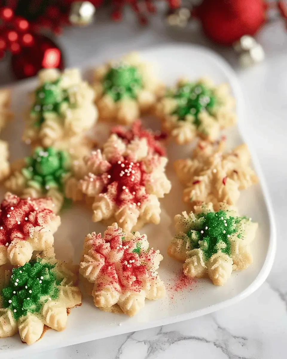 Christmas Spritz Cookies: The Best Homemade Treat for the Holidays