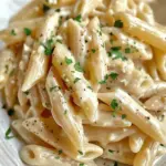 Creamy Garlic Penne Pasta