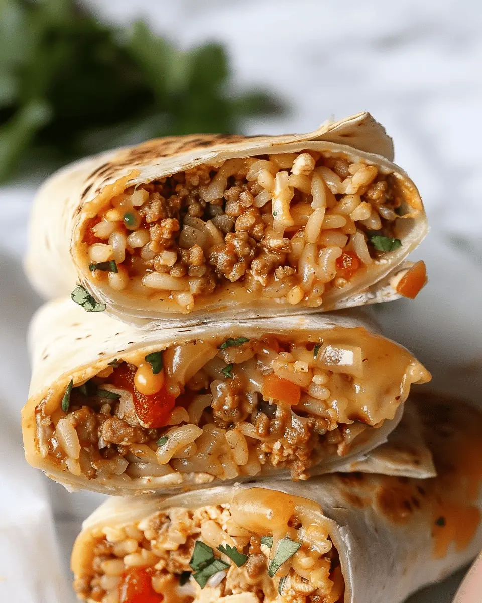 Cheesy Ground Chicken Burritos: Easy, Flavorful Family Delight