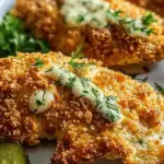 rispy Dill Pickle Parmesan Chicken