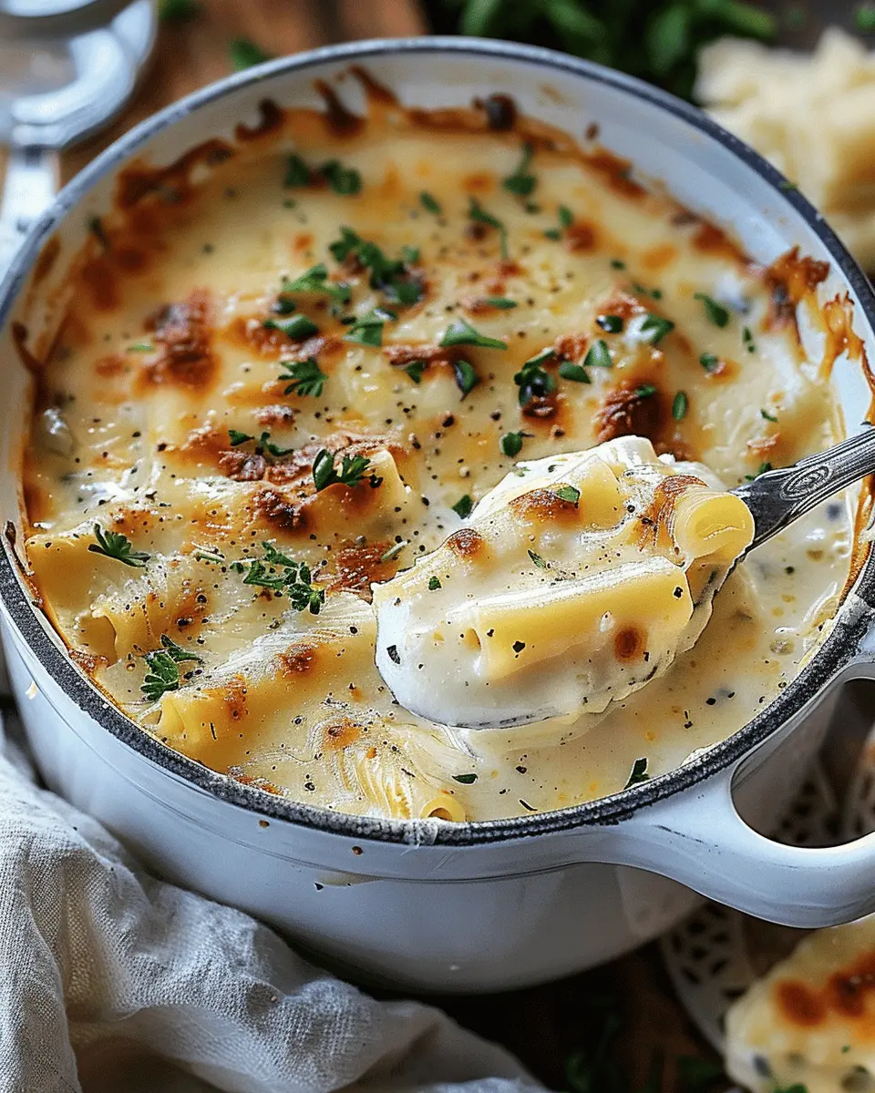 White Lasagna Soup: Indulgent Comfort with Turkey Bacon Delight