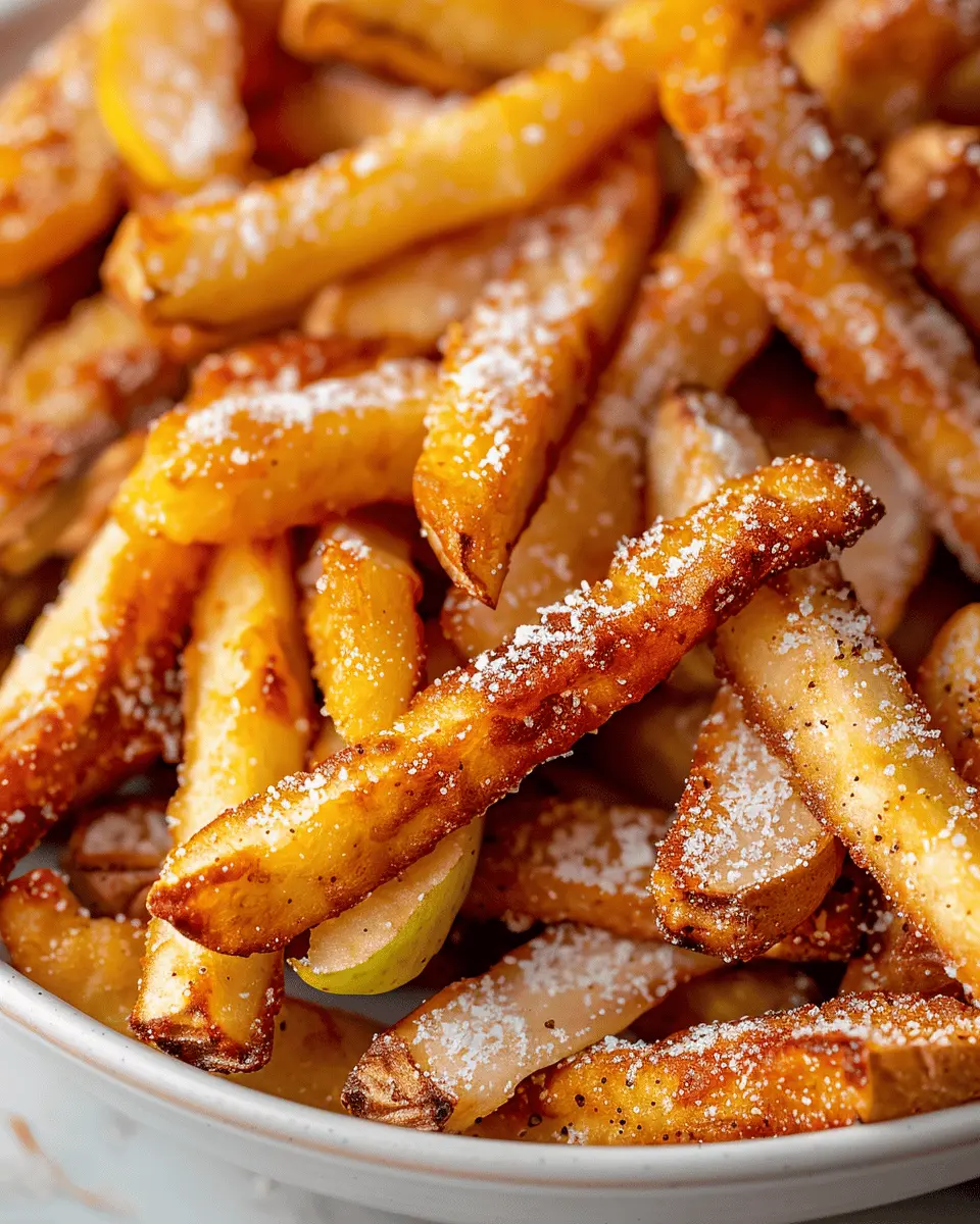 Air Fryer Apple Fries: Easy, Healthy Treats for Everyone