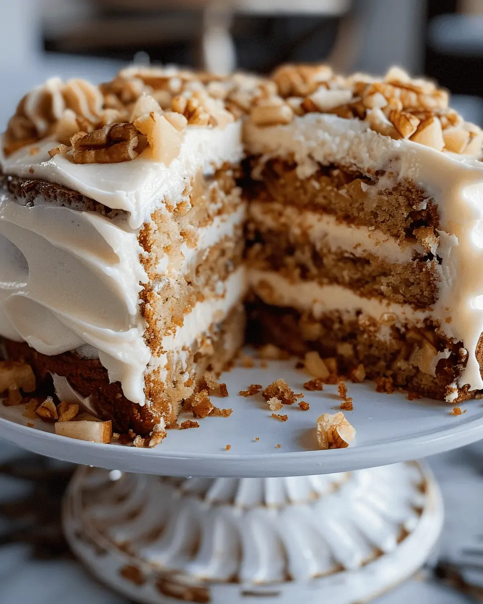 Fresh Apple Cake with Dreamy Cream Cheese Frosting Recipe to Indulge