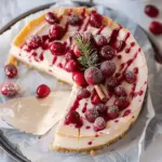 Cranberry White Chocolate Cheesecake Recipe