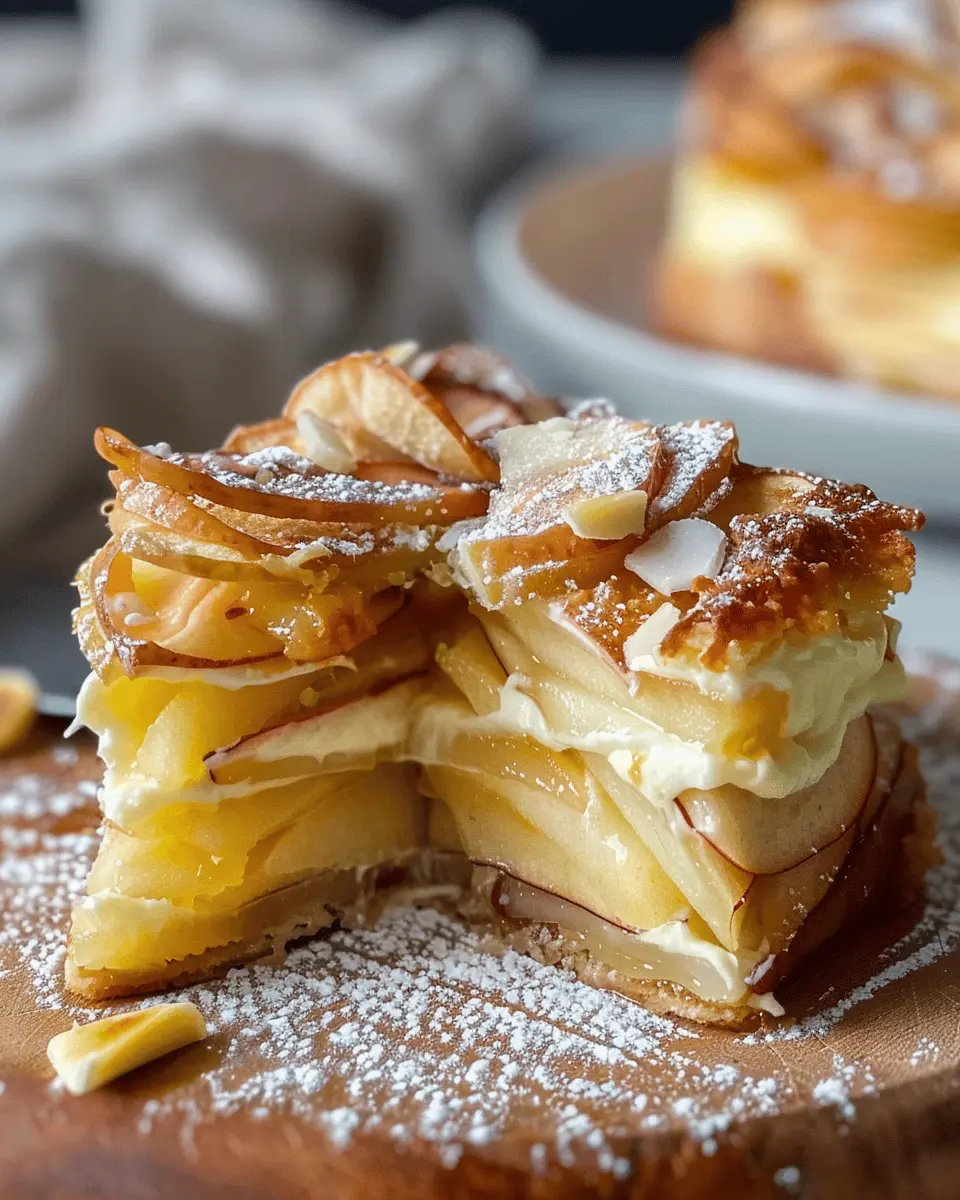 French Apple Invisible Cake: Easy, Guilt-Free Delight for Everyone