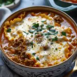 Mouthwatering One Pot Lasagna Soup