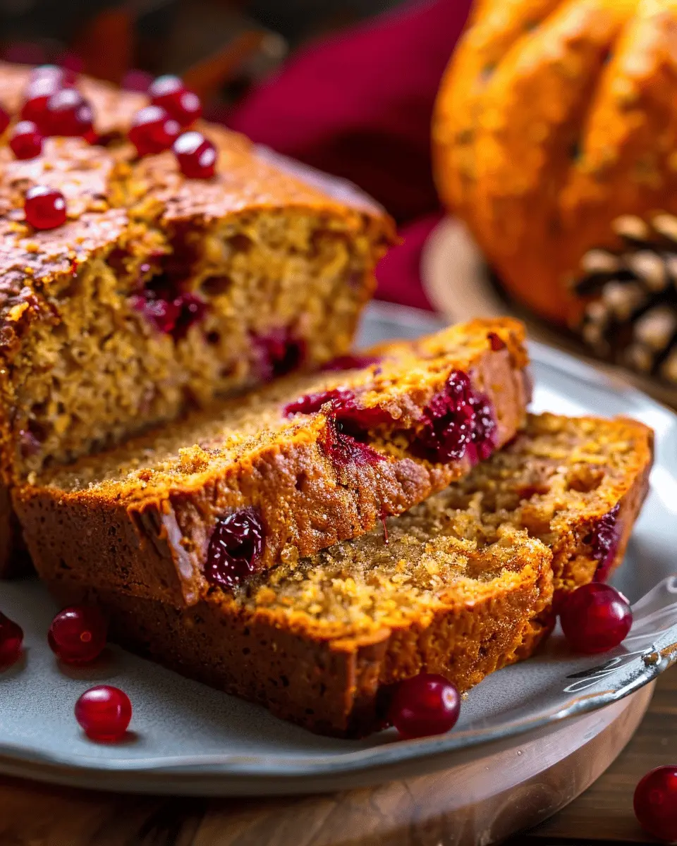 Cranberry Orange Pumpkin Morning Bread: The Best Cozy Delight