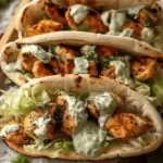 Sheet Pan Chicken Pitas with Herby Ranch