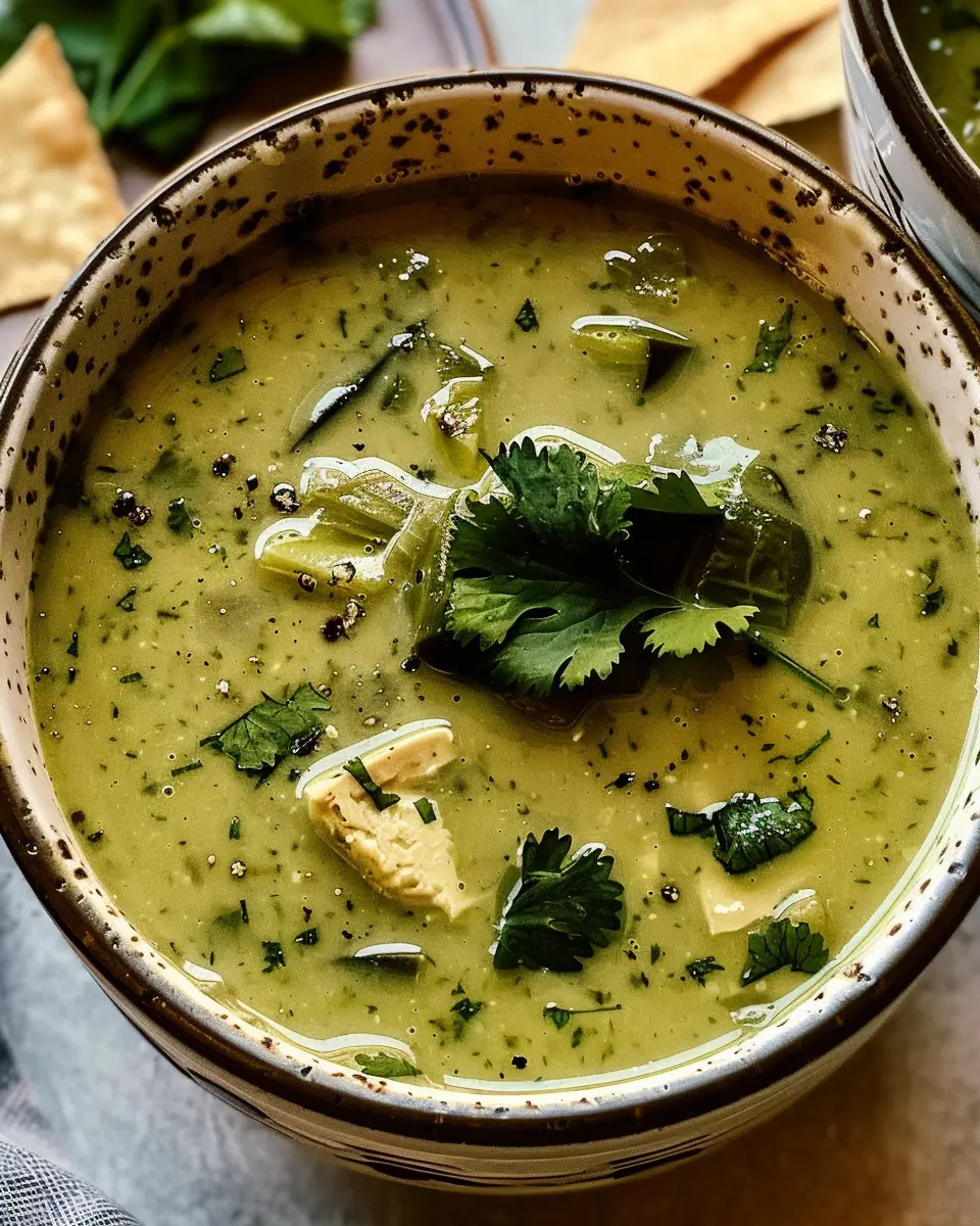 Mouthwatering Roasted Poblano Soup: A Cozy Comfort Food Delight