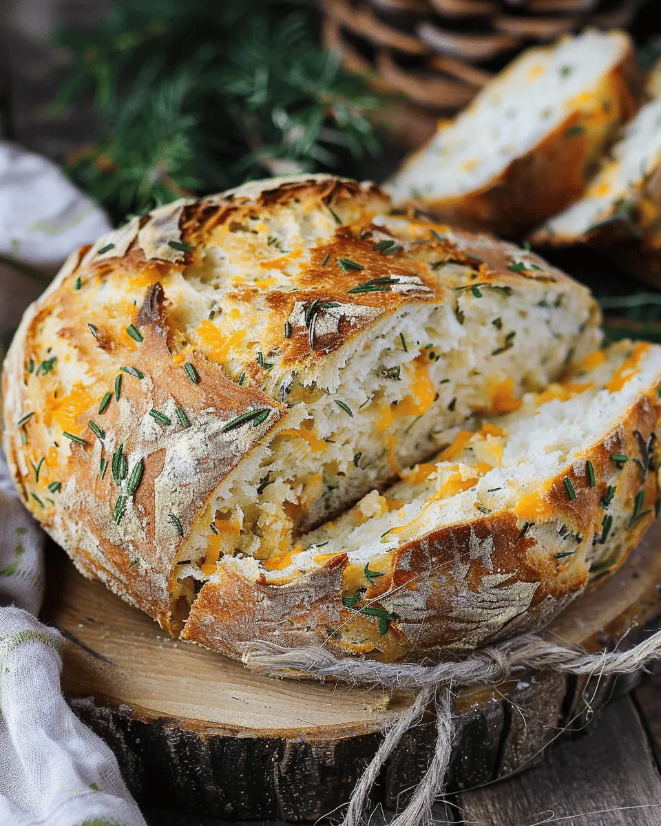 Cheddar and Herb Soda Bread: The Easy Homemade Delight