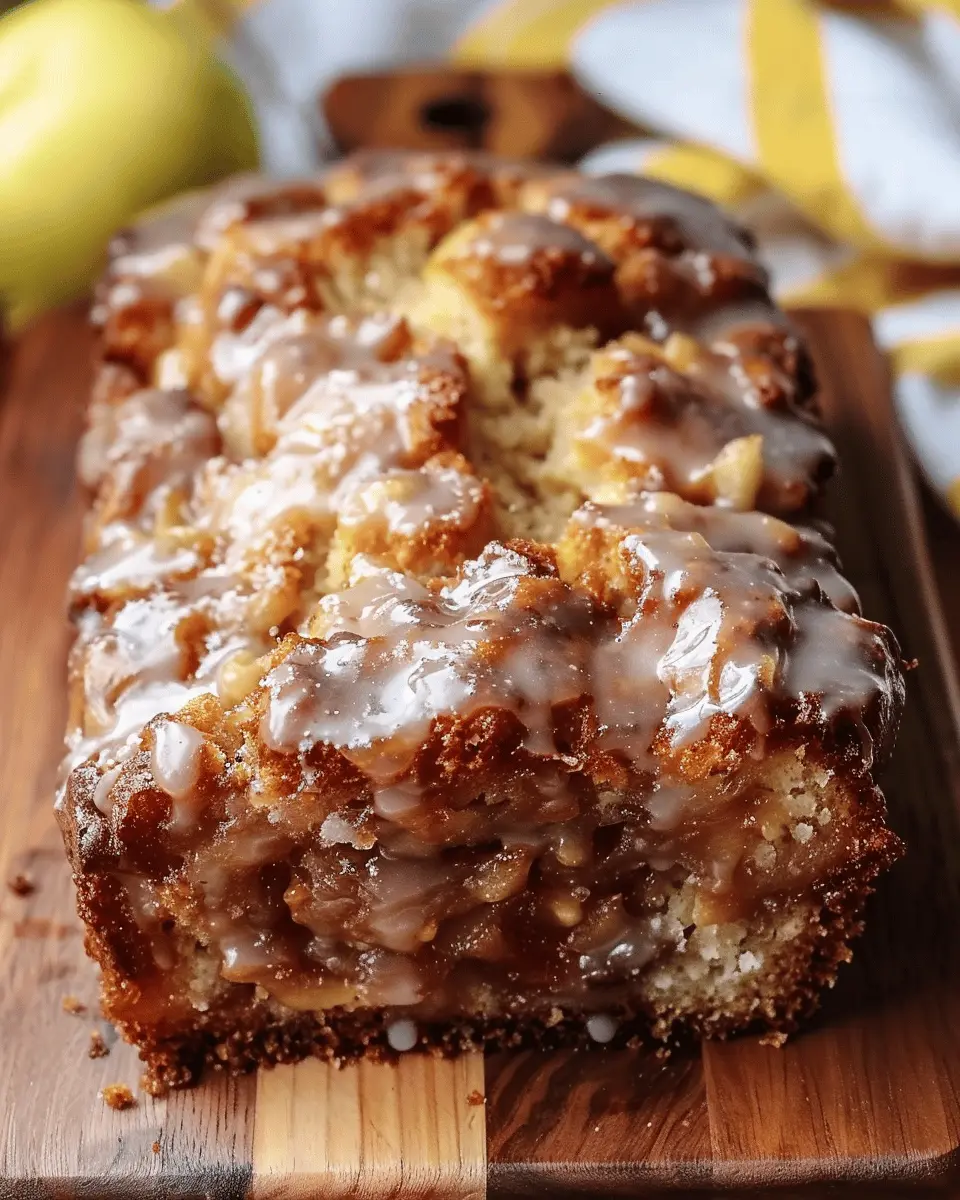 Easy Amish Apple Fritter Bread: Indulge in Homemade Delight