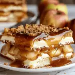 Caramel Apple Eclair Cake