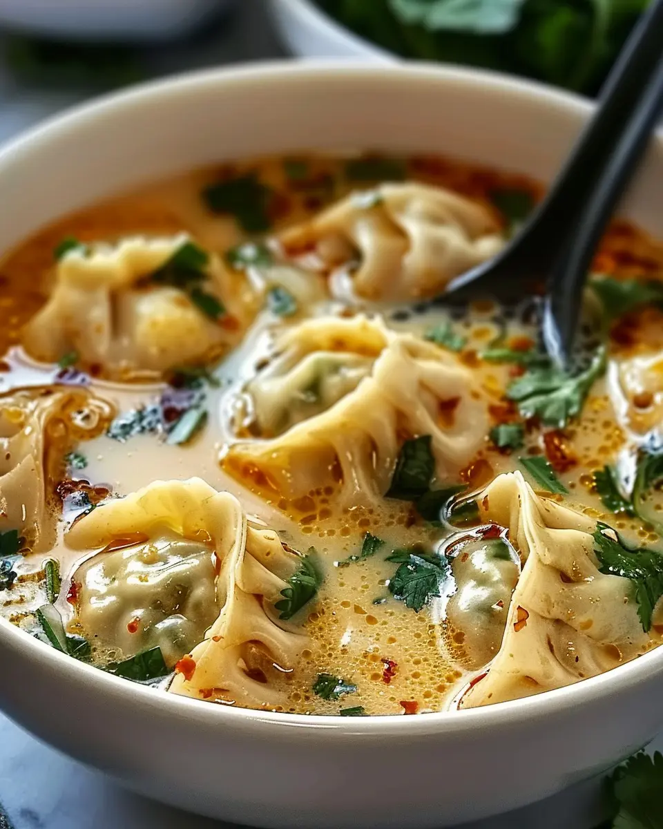 Comforting Thai Potsticker Soup: A Cozy, Homemade Delight