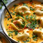 Quick Coconut Curry Soup with Dumplings