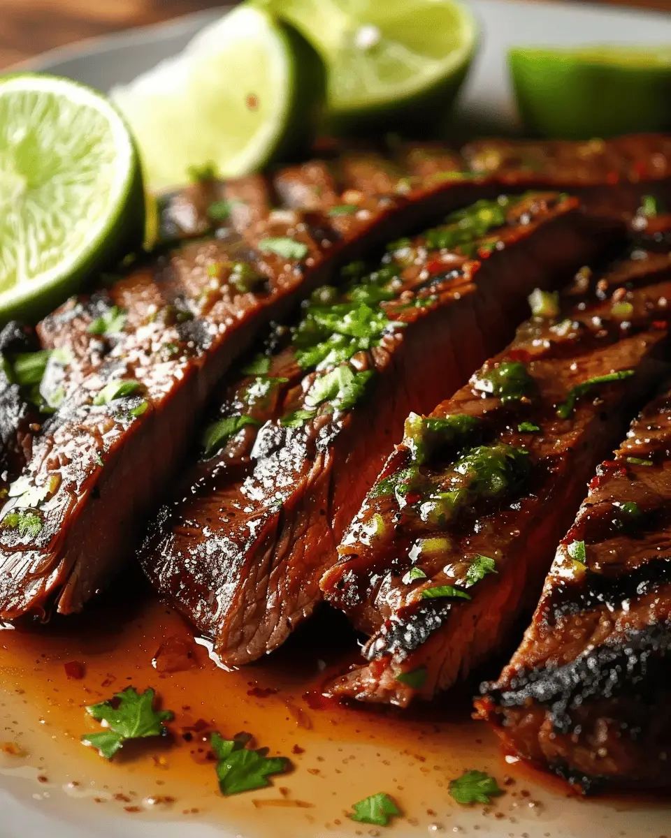 20-Minute Chili Lime Flank Steak That Melts Hearts and Tantalizes Tastebuds
