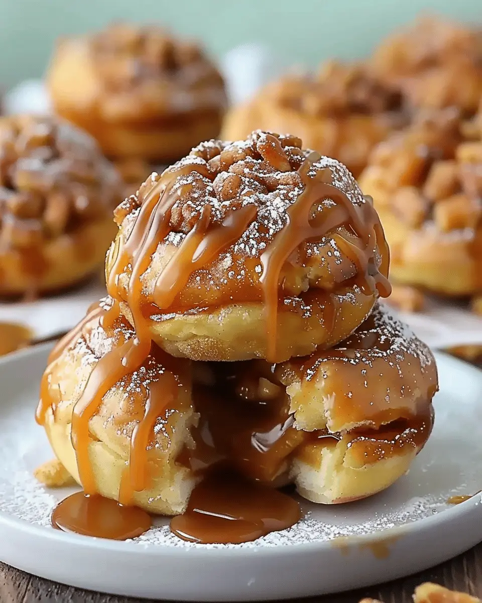 Mouthwatering Caramel Apple Pie Bombs: Easy Homemade Delights