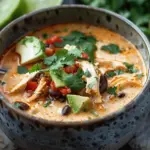 Creamy Chicken Enchilada Soup