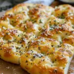 Garlic Parmesan Focaccia Bread