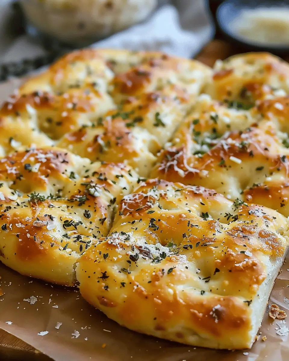 Garlic Parmesan Focaccia Bread: The Best Easy Recipe to Try