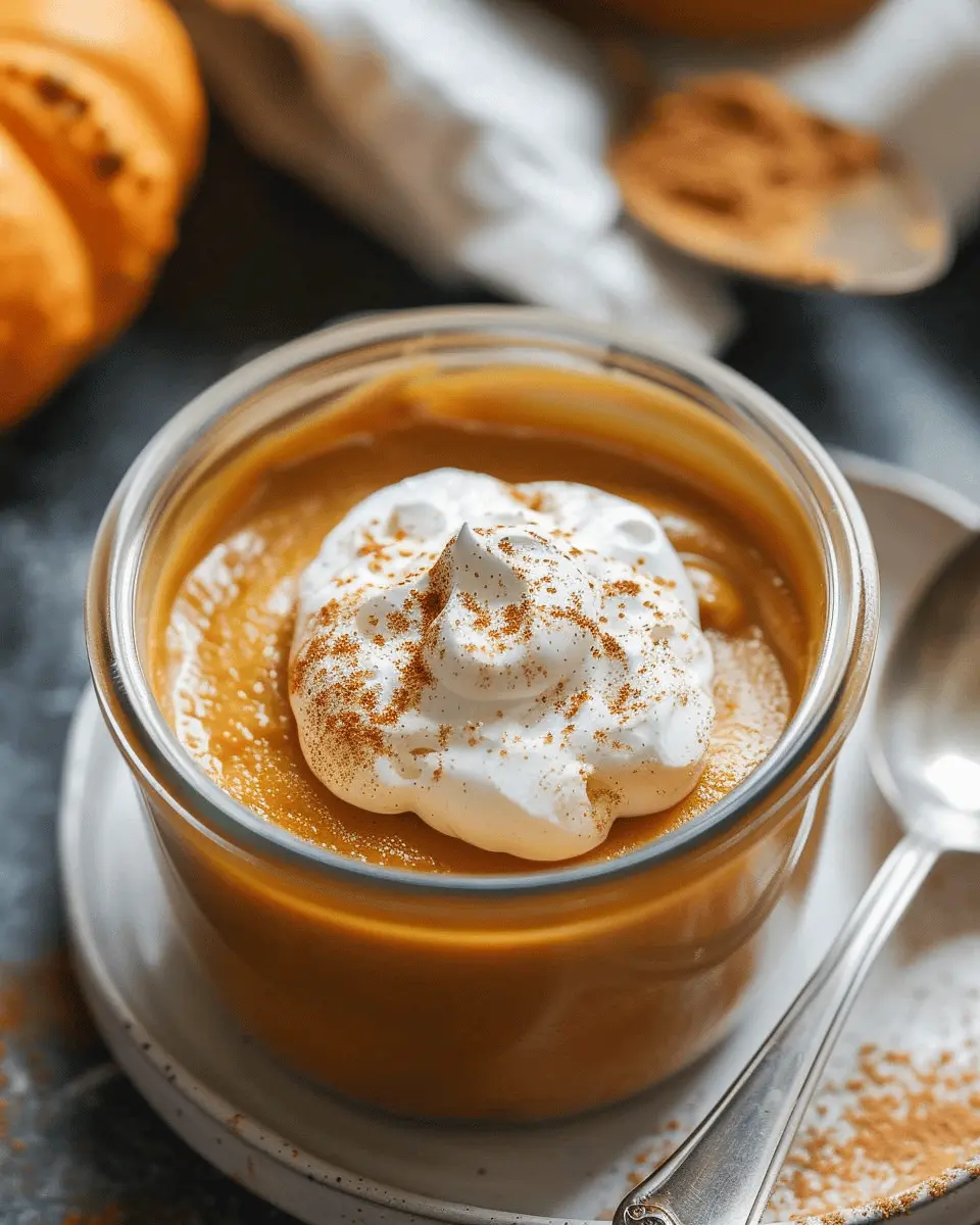 Pumpkin Pot de Crème: Easy Delight for Cozy Fall Evenings