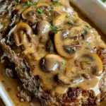 Meatloaf with Mushroom Gravy