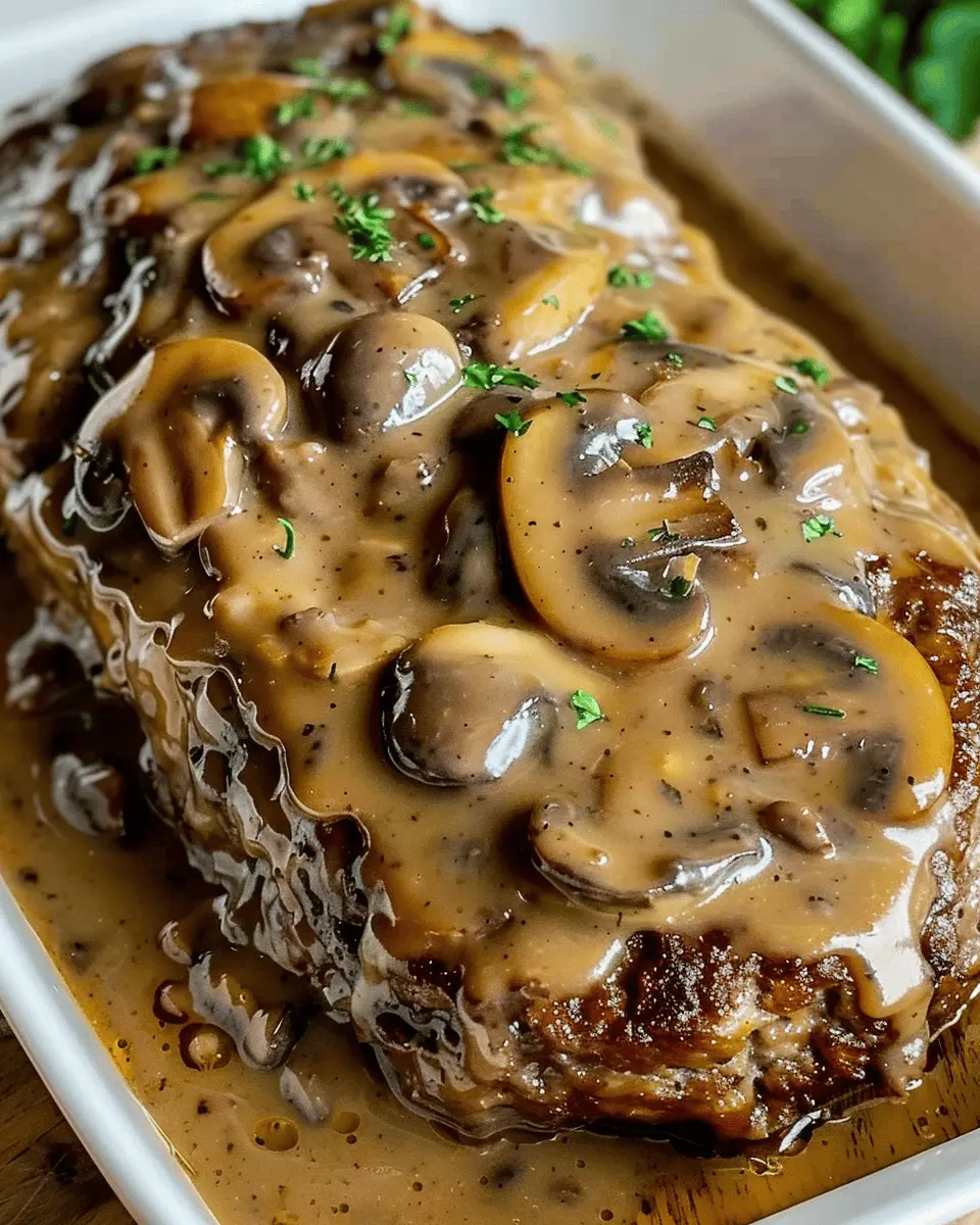 Meatloaf with Mushroom Gravy: Juicy Comfort Food Redefined