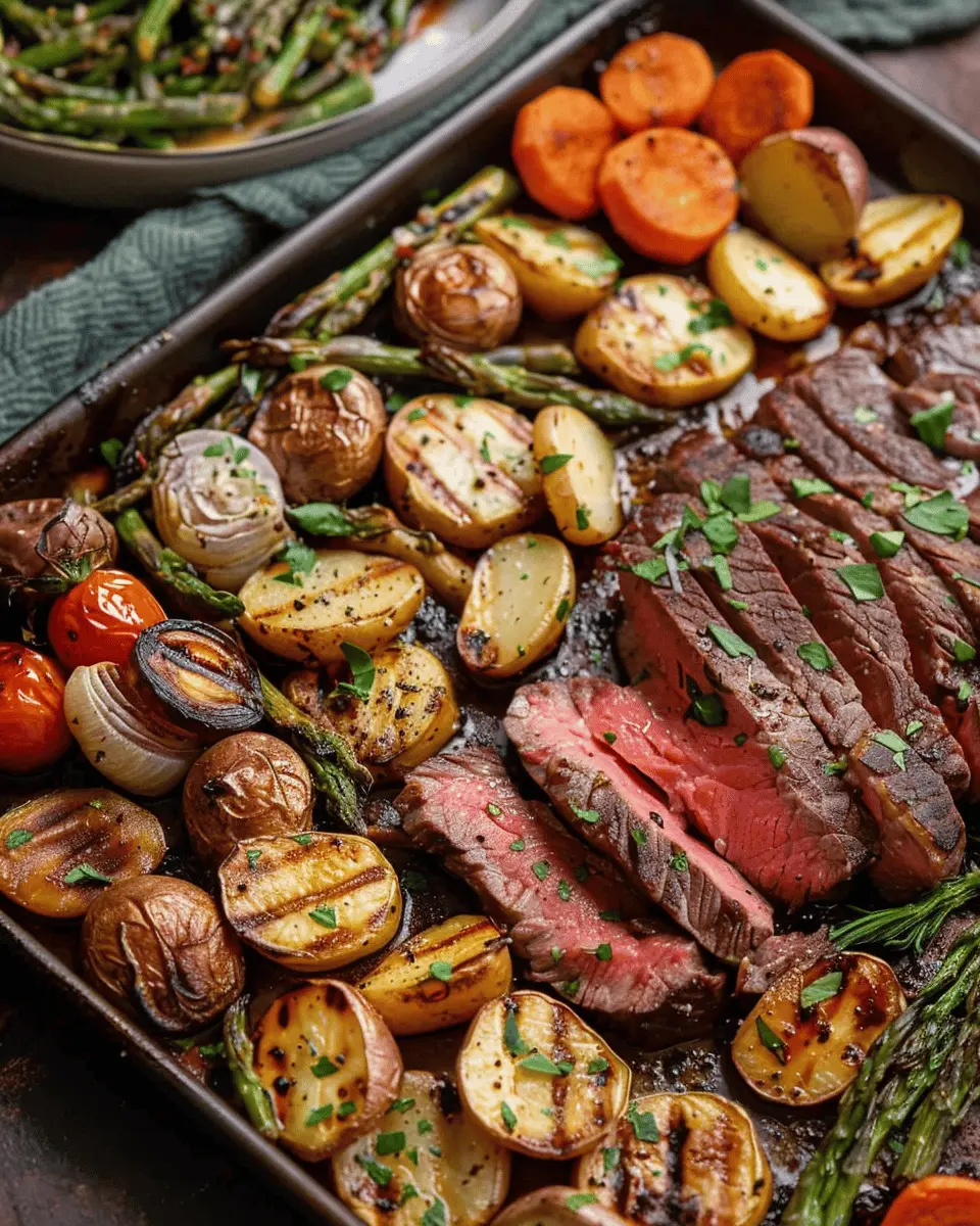 Sheet Pan Steak and Veggies: Easy &amp; Delicious Weeknight Dinner