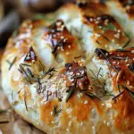 Roasted Garlic Rosemary Artisan Bread