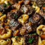 One-Pan Cowboy Butter Tortellini Steak Bites Recipe