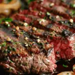 Garlic Butter Round Steak