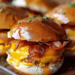 Crack Breakfast Sliders (Bacon Egg & Cheese)