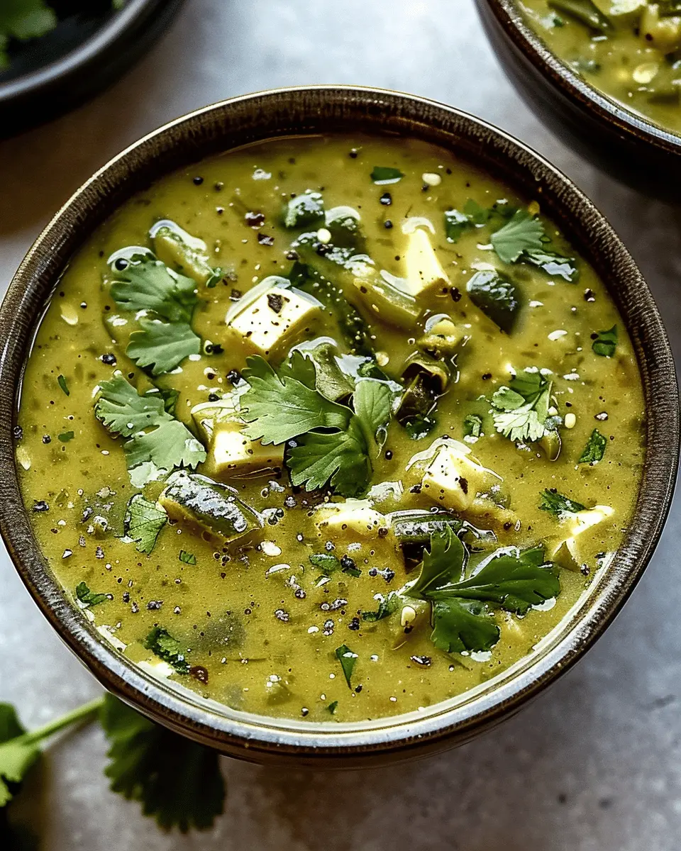 Mouthwatering Roasted Poblano Soup: Easy Comfort Food Delight