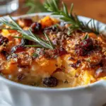 Sweet Potato & Cranberry Gratin