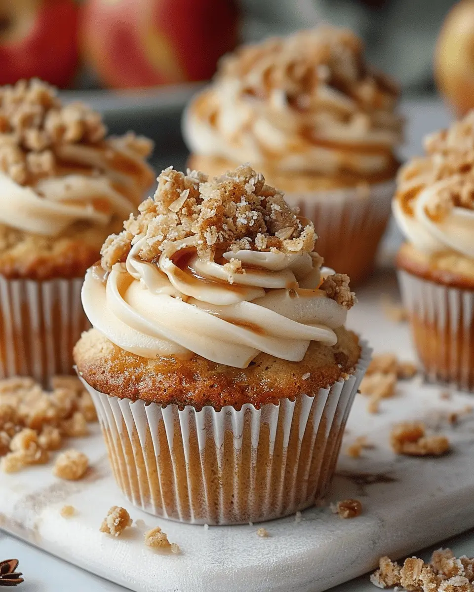 Apple Crumble Cupcakes: Indulgent Delights for Cozy Evenings