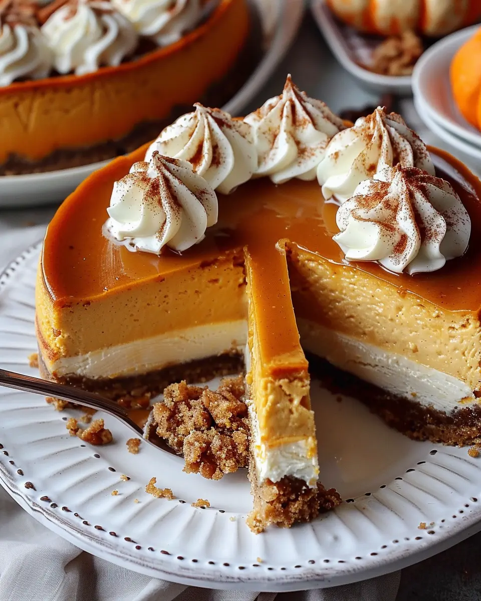Spiced Autumn Pumpkin Cheesecake: The Ultimate Fall Indulgence