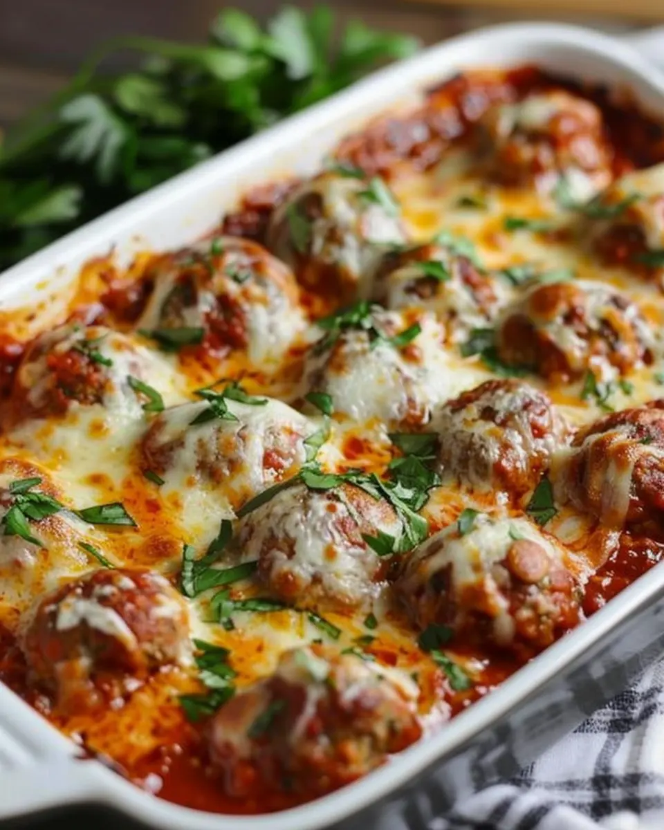 Dump-and-Bake Meatball Casserole: Easy Comfort Food Delight