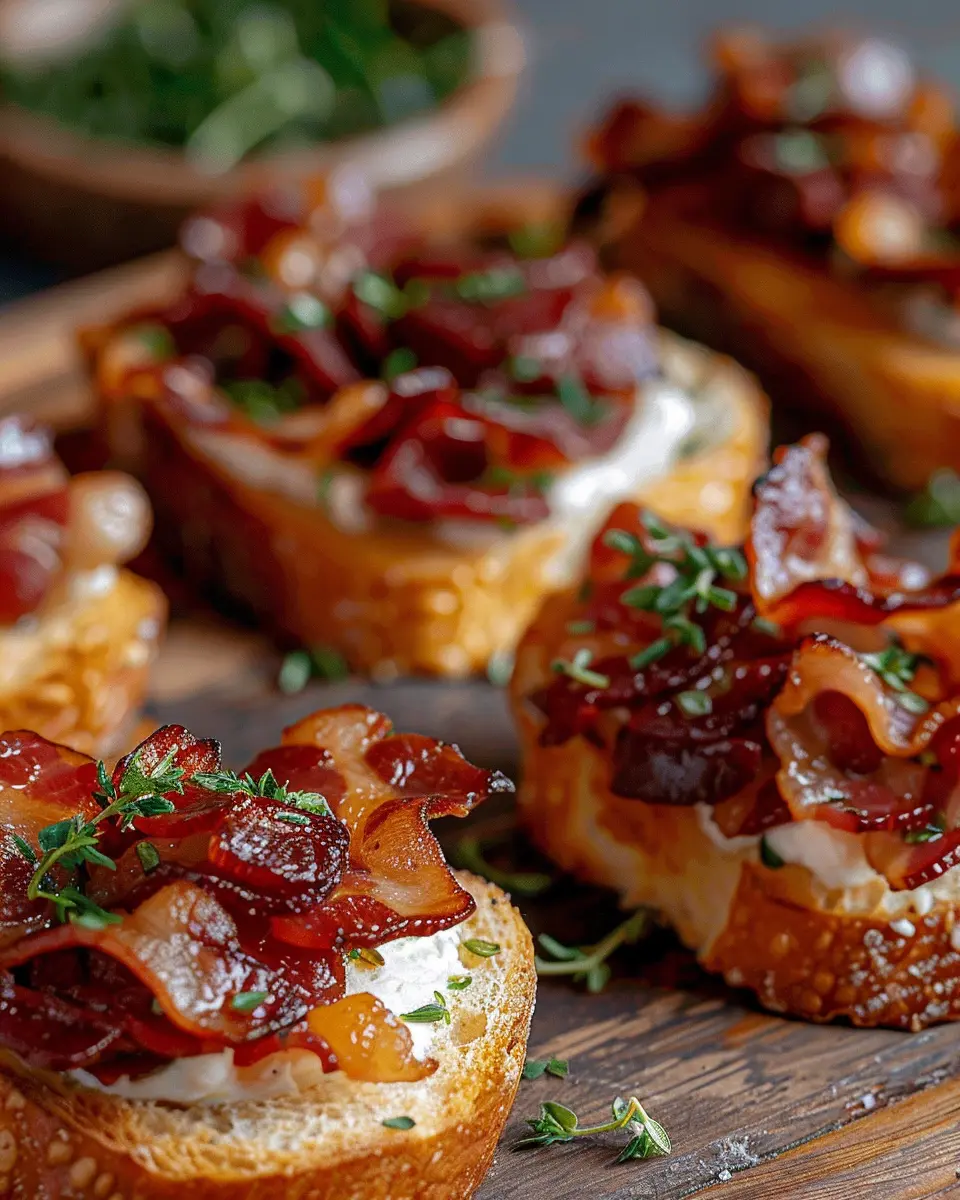 Million Dollar Turkey Bacon Crostini: Your New Favorite Appetizer
