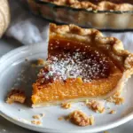 Bourbon Brûlée Pumpkin Pie