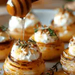 Easy Honey-Drizzled Goat Cheese Bites