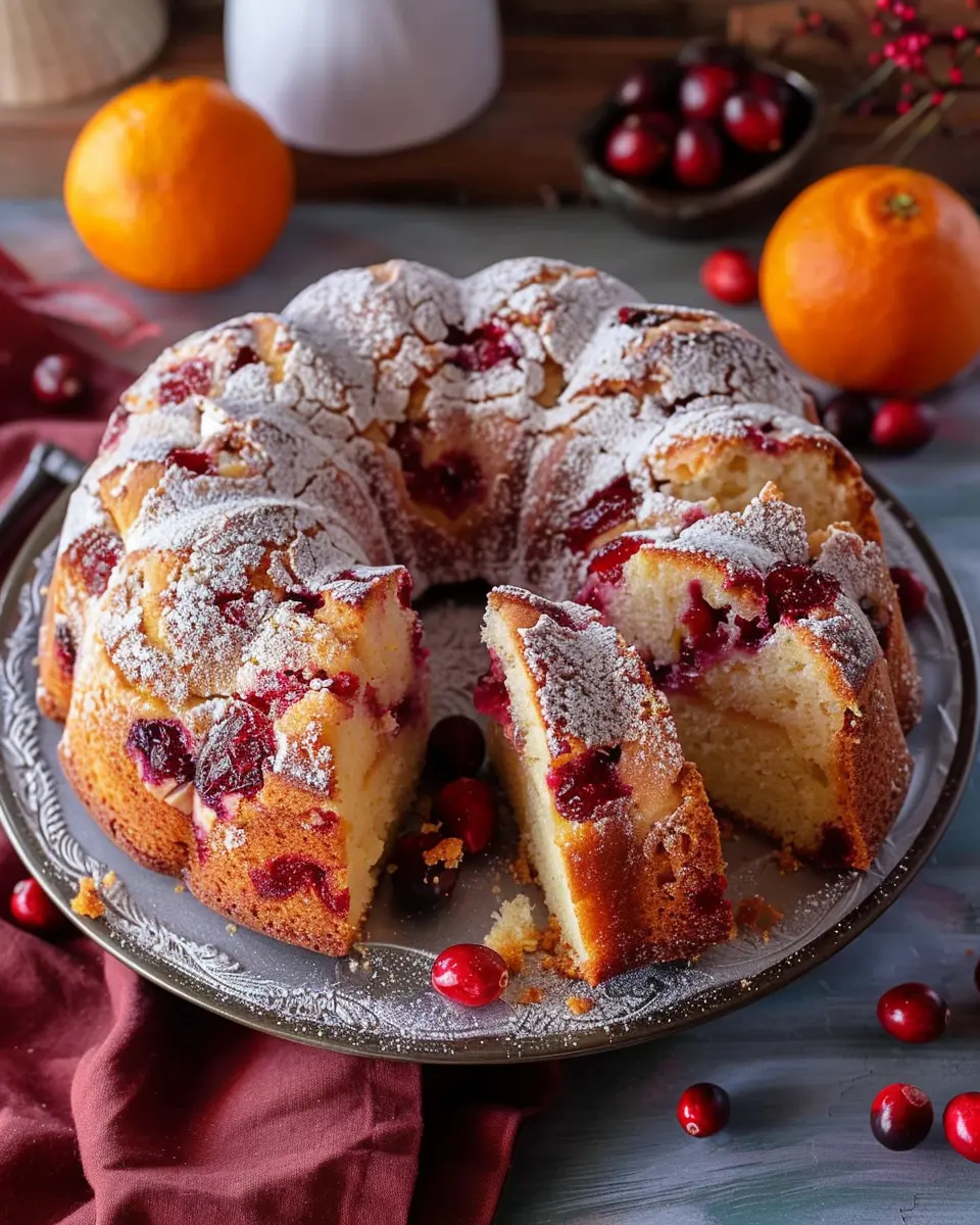 Orange Cranberry Cake: The Best Holiday Treat to Share