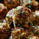 French Onion Meatballs