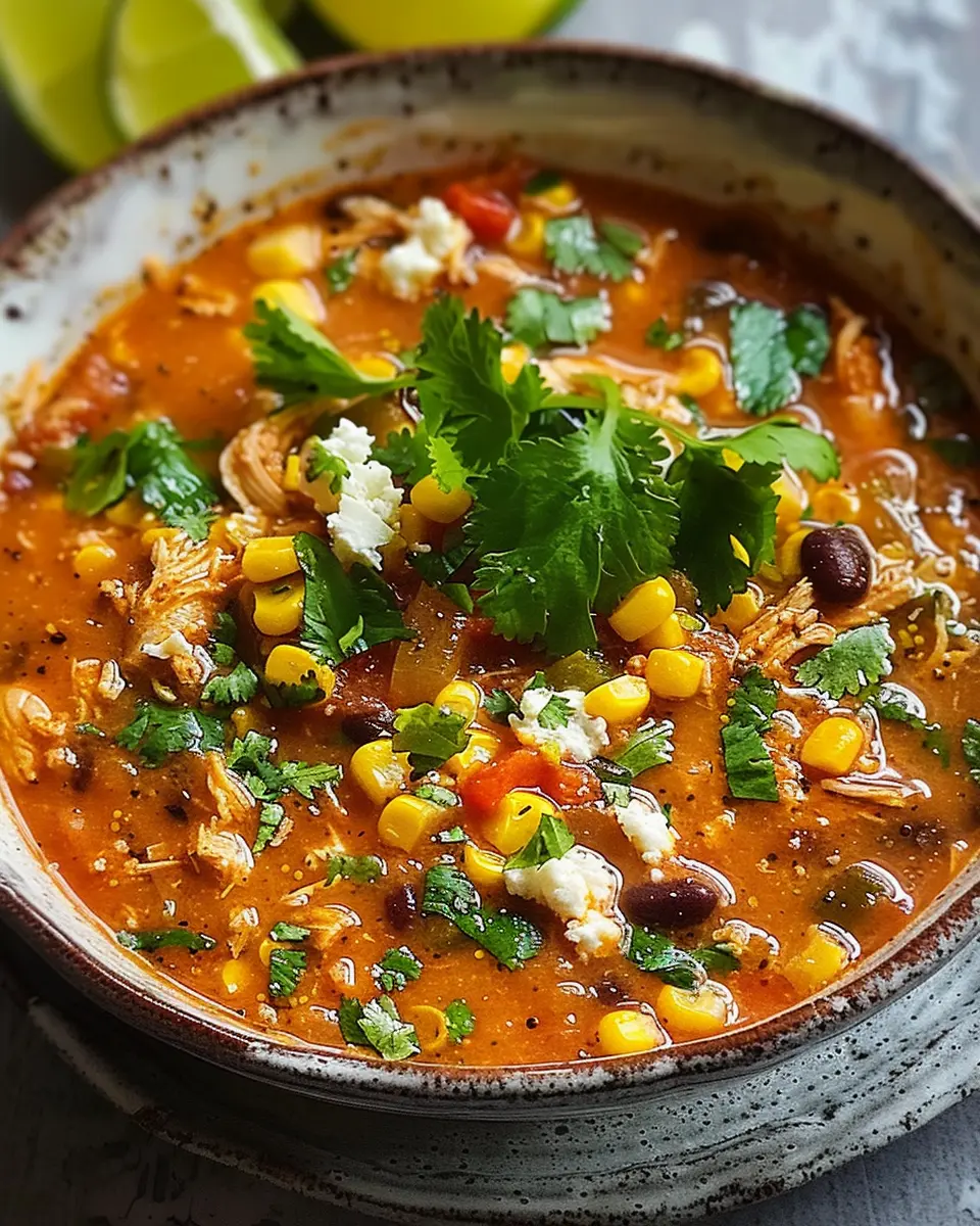 Street Corn Chicken Chili Recipe: Easy Comfort in a Bowl