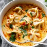 Easy Thai Coconut Curry Dumpling Soup