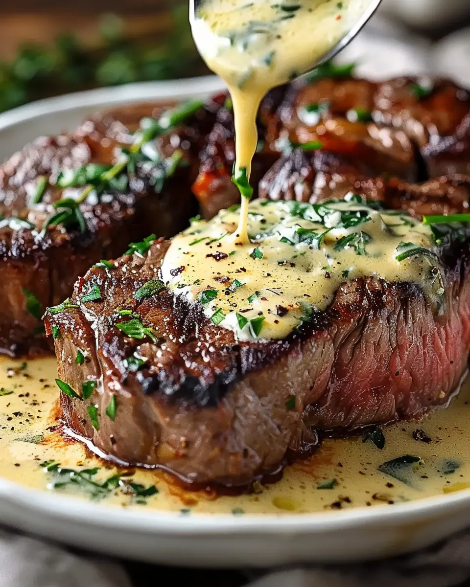Garlic Butter Steak With Parmesan Cream Sauce: A Juicy Delight
