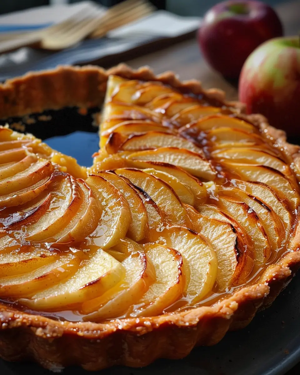 24-Minute Apple Frangipane Tart: A Quick and Irresistible Delight