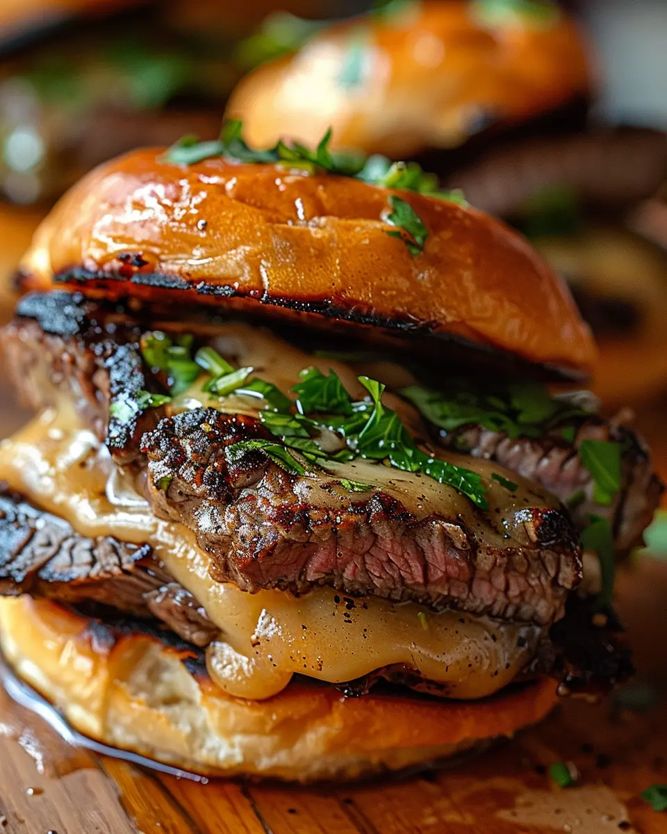 Cowboy Butter Steak Sliders with Turkey Bacon: Juicy Flavor Awaits