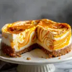 Cheesecake with Pumpkin Swirl